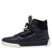 Fendi Vintage Pre-owned Laeder sneakers Black, Herr