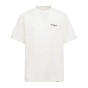 Represent Bomull T-shirt med Frontal Logo White, Herr