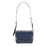 Louis Vuitton Vintage Pre-owned Tyg louis-vuitton-vskor Blue, Dam