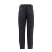 Moncler Slim-fit Trousers Black, Dam