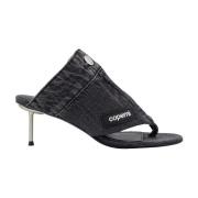 Coperni High Heel Sandals Gray, Dam