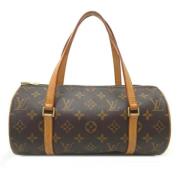 Louis Vuitton Vintage Pre-owned Tyg louis-vuitton-vskor Brown, Dam