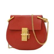 Chloé Pre-owned Pre-owned Laeder axelremsvskor Red, Dam