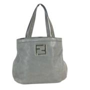 Fendi Vintage Pre-owned Laeder fendi-vskor Gray, Dam