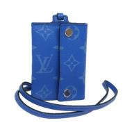 Louis Vuitton Vintage Pre-owned Canvas plnbcker Blue, Dam