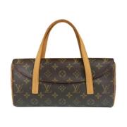 Louis Vuitton Vintage Pre-owned Tyg louis-vuitton-vskor Brown, Dam