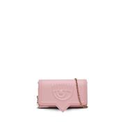 Chiara Ferragni Collection Sagolika Plånböcker Pink, Dam