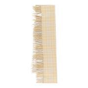 Burberry Check Cashmere Halsduk Beige, Dam