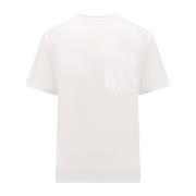 Dickies Vintage Bomull T-shirt med Ficka White, Herr