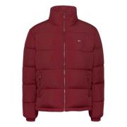 Tommy Hilfiger Röd Pufferjacka Essential Stil Red, Dam