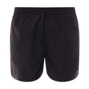 Carhartt Wip Broderad Logotyp Nylon Simning Trunk Black, Herr