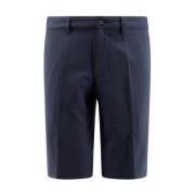 J.Lindeberg Tekniska Tyg Bermuda Shorts Blue, Herr