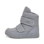 Cesare Gaspari Grå High-Top Vinterstövlar med Velcro Gray, Dam