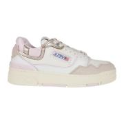 Autry Låga Sneakers Beige, Dam