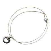 Tiffany & Co. Pre-owned Pre-owned Silver halsband Gray, Dam