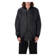 Rick Owens Svart Jumbo Flight Bomberjacka Black, Herr