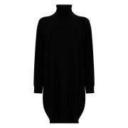 Kangra Svart Elegant Klänning Black, Dam