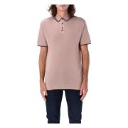 Emporio Armani Fawn Fly Polo Shirt Pink, Herr