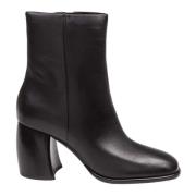 Michael Kors Ankelboots i läder Black, Dam