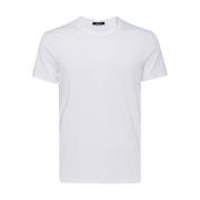 Tom Ford Ljusa och Naturliga Vita T-Shirts White, Herr