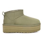 UGG Klassiska Ultra Mini Stövlar Green, Dam