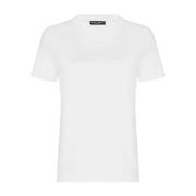 Dolce & Gabbana Casual Bomull T-shirt White, Dam