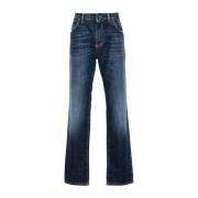 Dolce & Gabbana Slim Fit Denim Jeans Blue, Herr