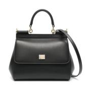 Dolce & Gabbana Stilren Toteväska med Unik Design Black, Dam