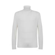 John Smedley Enfärgad Ulltröja White, Herr