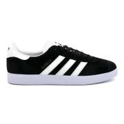 Adidas Originals Svarta Mockasneakers med Logotyp Black, Herr