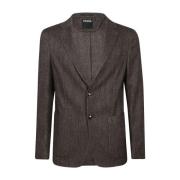 Ermenegildo Zegna Brun ytterplagg jacka Aw24 Brown, Herr