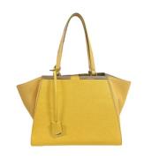 Fendi Vintage Pre-owned Laeder fendi-vskor Yellow, Dam