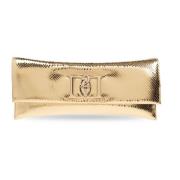 Dsquared2 Clutch med logotyp Yellow, Dam