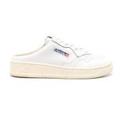 Autry Vita Läder Mules Sneakers White, Dam