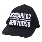 Dsquared2 25-årsjubileum Vintage Svart Baseballkeps Black, Herr