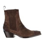 Sartore Mockaboots med blockklack Brown, Dam