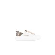 Alexander Smith Eco Wembley Vit Guld Sneakers White, Dam