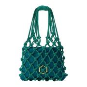 Hibourama Carrie Green Zircon Mini Väska Green, Dam