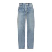 Saint Laurent Jeans med vintageeffekt Blue, Herr