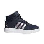 Adidas Lila Hoops Mid 2.0 Skor Blue, Dam