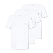 AllSaints Trepack T-shirts Stöd White, Herr