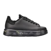 Premiata Snygga Sneakers Black, Dam