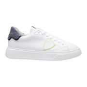 Philippe Model Vita Läder Sneakers Snörskor White, Herr