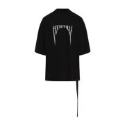 Rick Owens Svarta T-shirts Polos för män Black, Herr