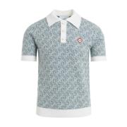 Casablanca Vita T-shirts & Polos Aw24 Blue, Herr