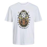 Jack & Jones T-shirt White, Herr