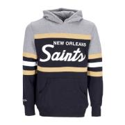 Mitchell & Ness NFL Headcoach Svart Hoodie Black, Herr