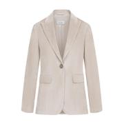 Peserico Elegant Beige Jacka Aw24 Beige, Dam