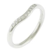 Tiffany & Co. Pre-owned Pre-owned Platina ringar Gray, Dam