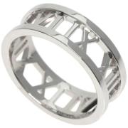 Tiffany & Co. Pre-owned Pre-owned Vitt guld ringar Gray, Dam